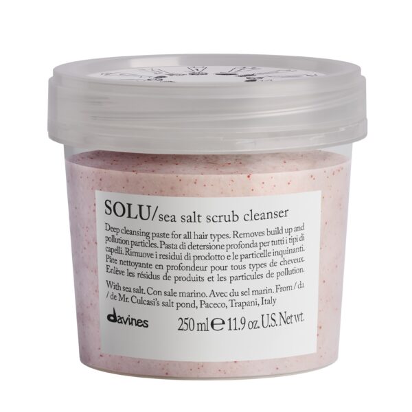 Exfoliante capilar con sal marina SOLU – Purificante 250 ml