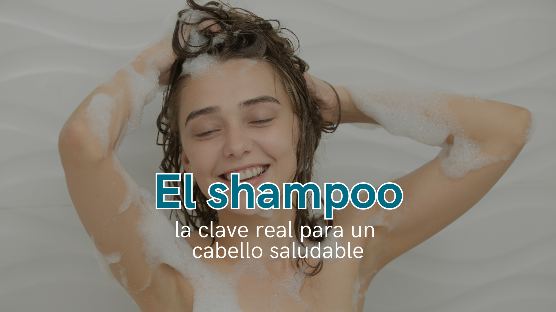 El shampoo y el cuero cabelludo